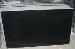 China black granite floor tiles