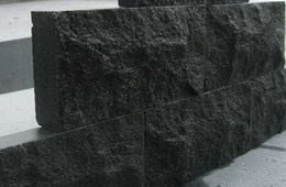black granite wall cladding